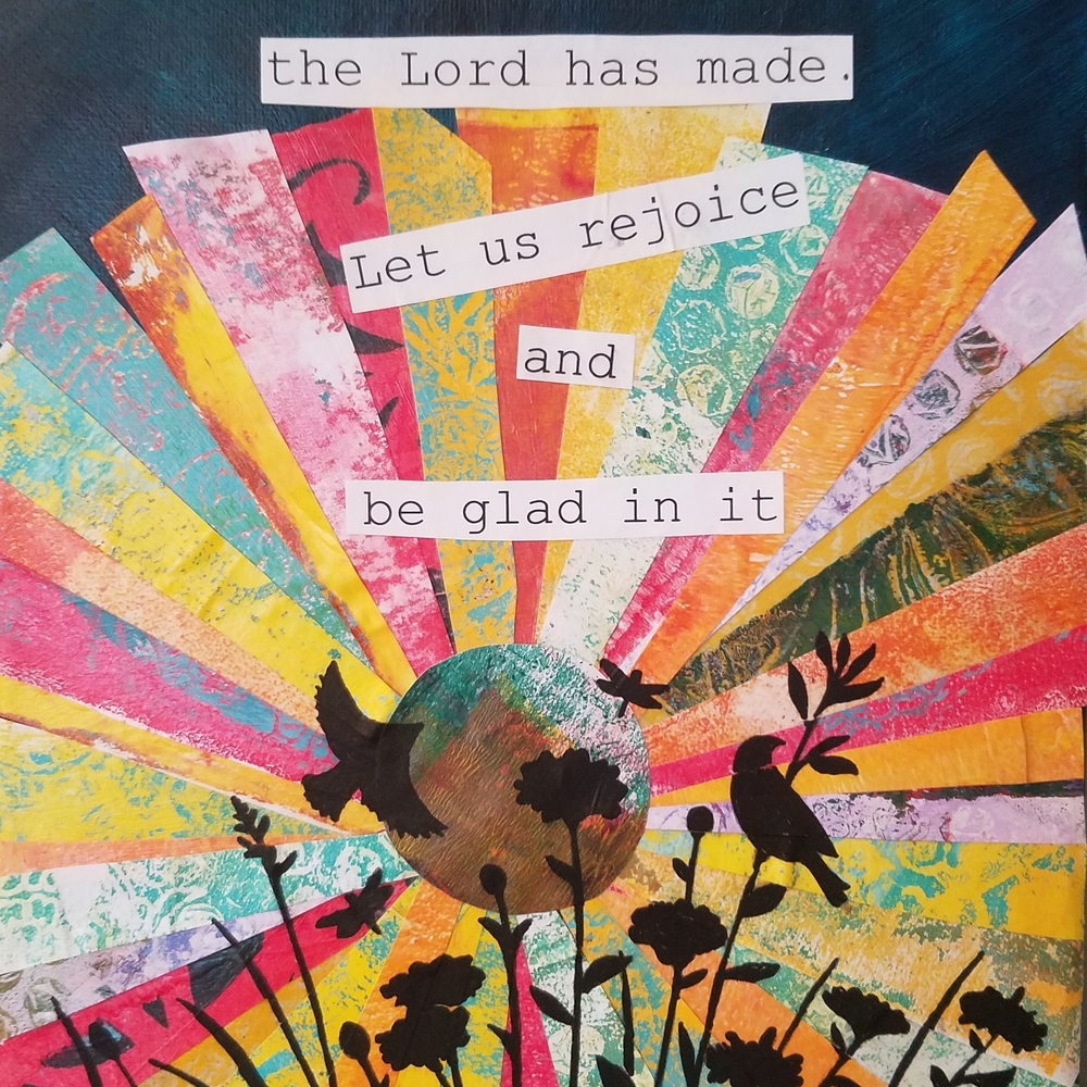 Colorful Inspirational Art 8 1/2 × 11 Print